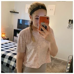 *4 for $20* Aeropostale- Velvet cropped crew tee